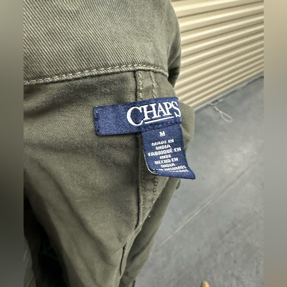 Chaps Olive Green Utility Jacket - Picture 4 of 4